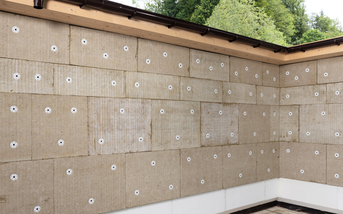 Das ist das D&uuml;belbild im WDVS Mineralwolle. 