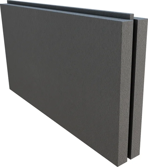 Panneau isolant pour une isolation de façade économe en énergie dans les maisons individuelles, facile à mettre en œuvre et à installer par les bricoleurs.