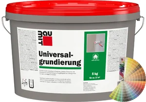 L'apprêt universel est disponible en seau de 5 kg, coloré.