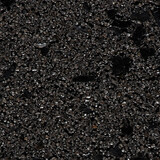 Échantillon de couleur foncée Baumit Crépi mosaïque M 344 Vesuvius avec effet mica noble.