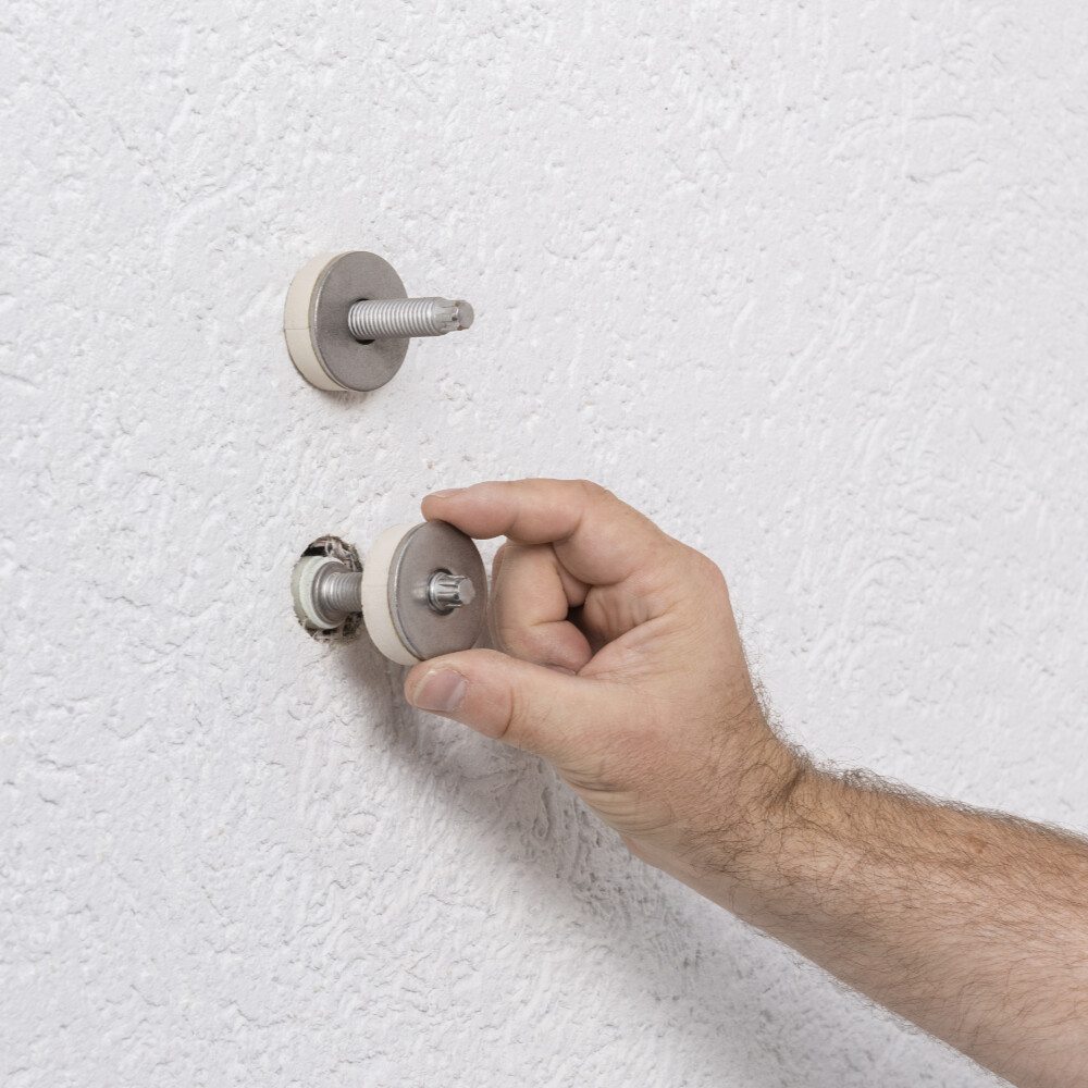 Befestigung von schweren Lasten (Markisen, Sonnensegel, Vordach) in einer Wärmedämmung mit ISO