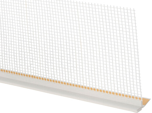 Produktbild von der Anputzleiste Compact-pro, die speziell für Fenster und Türen geeignet ist.