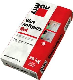 Der Baumit Gipshaftputz Rot ist im 30 kg Papiersack erhältlich.