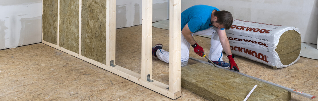 Holzst&auml;nderw&auml;nde im Trockenbau errichten