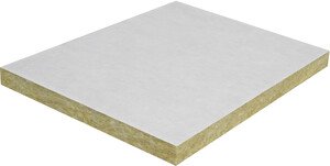 Die Baumit Kellerdecken-Dämmplatte Mineralwolle Vlies ist in einer Dicke von 6 cm erhältlich.