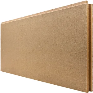 Die Holzfaser-Dämmplatte Thermowall gf in 4 cm Stärke ist palettenweise erhältlich.