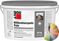 Der Baumit Silikonharzputz Fein ist in weiss und farbig lieferbar und ist für die Fassadengestaltung.