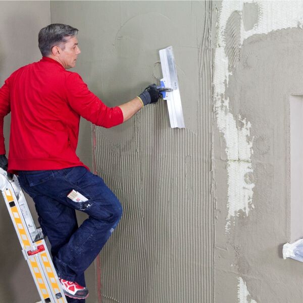 Mineralwolle-Dämmplatten kleben und armieren - Dämmplatten kleben und ...