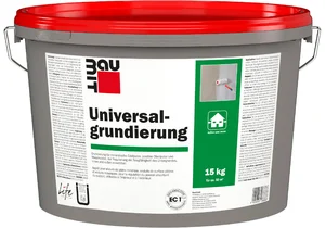 L'apprêt universel est disponible en seau de 15 kg en couleur blanche.