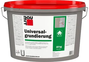 L'apprêt universel est disponible en seau de 15 kg en couleur blanche.