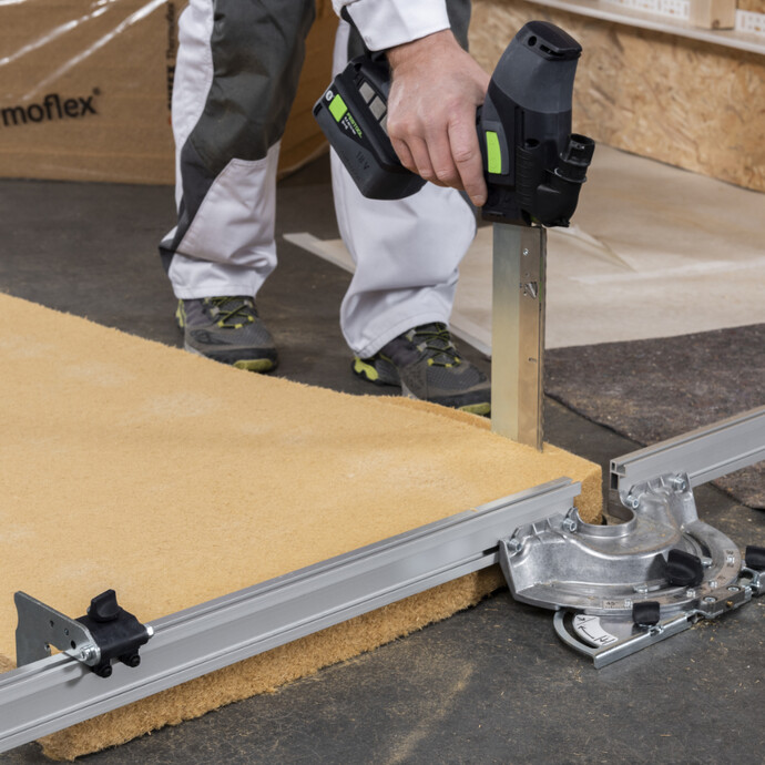 Thermoflex avec l'ISC 240 de Festool