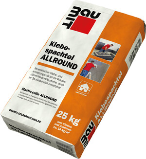 Le mortier adhésif ALLROUND Baumit est disponible en sac en papier de 25 kg.