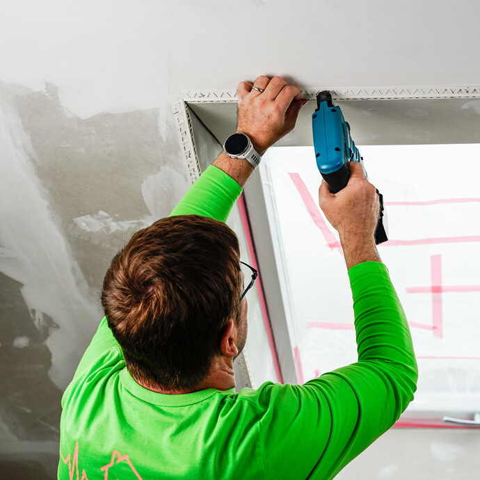 Ici, le profil est affiché avec un angle réglable individuellement.