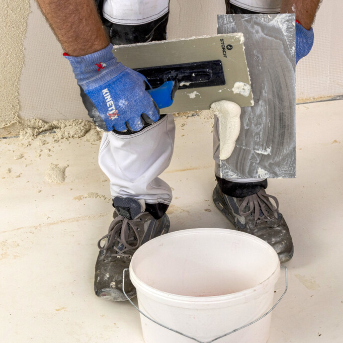 Éliminer les restes de liant