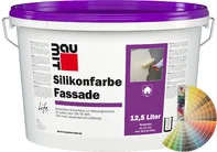Produktbild: Baumit Silikonfarbe Fassade im 12,5 Liter Eimer mit Baumit Farbfächer.