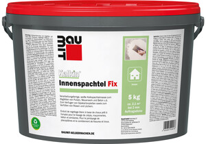Der Kalkin Innenspachtel Fix von Baumit ist im 5 Kilo Eimer erhältlich.