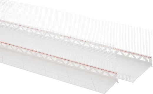 Das Einsteckprofil ist ein Bestandteil des Sockelprofilsystems Thermotop Evo.