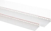 Das Einsteckprofil ist ein Bestandteil des Sockelprofilsystems Thermotop Evo.