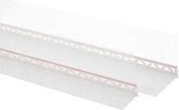 Das Einsteckprofil ist ein Bestandteil des Sockelprofilsystems Thermotop Evo.