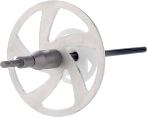 Selbstentkoppelndes Montagewerkzeug zur schnellen, sicheren und oberflächenbündigen Montage der Thermotop Schraubdübel.