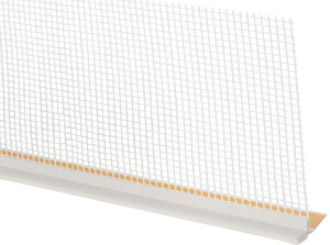 Photo de produit du profilé de raccord d'enduit Compact-pro, spécialement adapté aux fenêtres et aux portes.