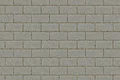 Graue Ziegelwand aus gleichmäßigen, rechteckigen Steinen, perfekt für Innen- oder Außensanierungsprojekte.