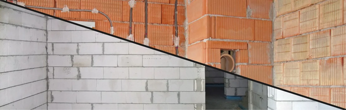 Comparaison entre les ma&ccedil;onneries en briques et en b&eacute;ton cellulaire pour les projets de bricolage.