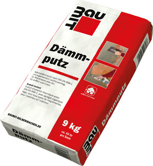 !Der Baumit Dämmputz ist im 9 kg Papiersack erhältlich.!