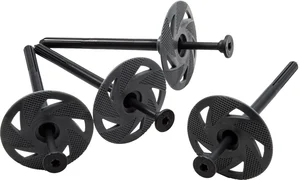 Der Thermotop Schraubdübel S1 short ist in den Längen von 60 bis 100 mm erhältlich.