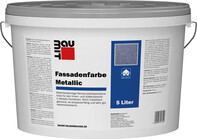 Effektbeschichtung mit metallischem Glanz für dekorative Fassaden.